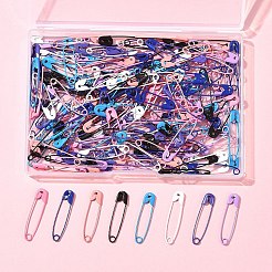 200шт 8 цвета железные английские булавки FIND-FS0002-78