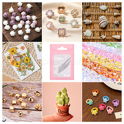 160 шт. пластиковый пакет с застежкой-молнией «инь-ян» с видимым окошком ABAG-TA0001-94B