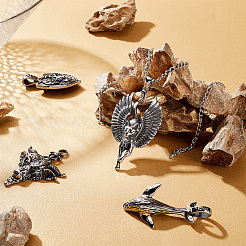 4 шт. 4 больших подвески из нержавеющей стали 304&nbsp;STAS-DC0006-21