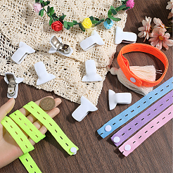 5 шт. 5-х цветные эластичные ленты-органайзеры из полиэстера FIND-CN0001-67B