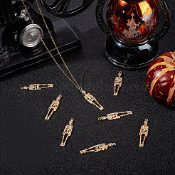 10 шт. латунные подвески на тему Хэллоуина KK-BBC0015-68C