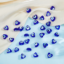 50шт ручной работы бусины лэмпворк&nbsp;LAMP-DC0001-22