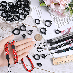 5 шт. 5-цветные полиэстеровые шейные ремни&nbsp;DIY-GF0008-11