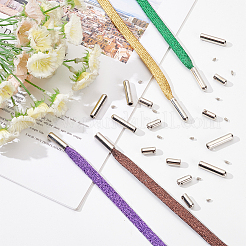 24 комплект 3-х стильных заглушек для шнура-затяжки из сплава&nbsp;FIND-NB0003-86