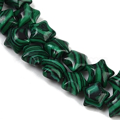 Синтетического малахита бисер нитей G-Z080-A15-8mm