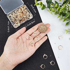 100 шт. фурнитура для сережек из нержавеющей стали 304 STAS-BBC0002-68