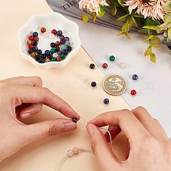 Природные и синтетические смешанные драгоценный камень бисер G-OC0003-87A