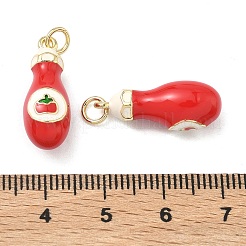 Латунь эмаль подвески&nbsp;KK-F933-15G