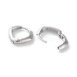 Латунные серьги обруча EJEW-S241-18P