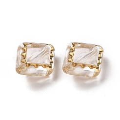 Прозрачные акриловые бусины&nbsp;X-OACR-E015-32