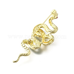 Броши со стразами в виде змеи aolly&nbsp;LS-JEWB-V008-01LG-02