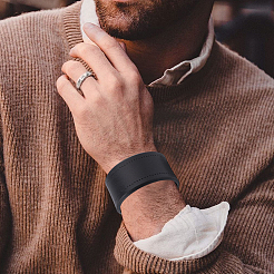 Браслеты из телячьей кожи с плоскими краями&nbsp;BJEW-WH20007-09C