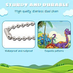 Прямоугольные украшения из ПВХ&nbsp;HJEW-WH0080-002