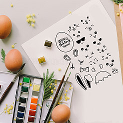 ПВХ пластиковые прозрачные штампы DIY-WH0448-0479