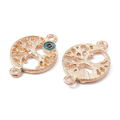 Шармы разъема из сплава со стальной синей эмалью FIND-YW0003-54