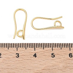 Латунные крючки для сережек&nbsp;XGR0003G-42G