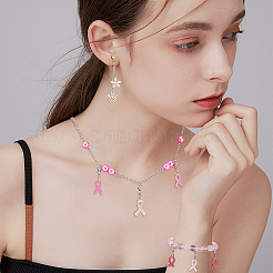 50 шт. 5-цветная информационная лента из сплава и эмали&nbsp;HJEW-PH01991