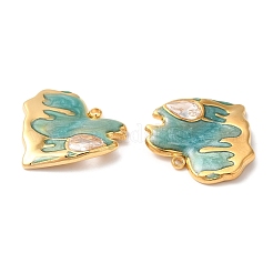 Подвески из нержавеющей стали 304 с эмалью STAS-K256-07G-04