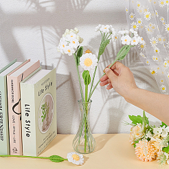 Цветочные украшения ручной работы крючком из полиэфирной пряжи DIY-WH0430-622B