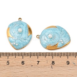 Подвески из нержавеющей стали 304 с эмалевым покрытием (ионное напыление).&nbsp;LS-STAS-P424-11G