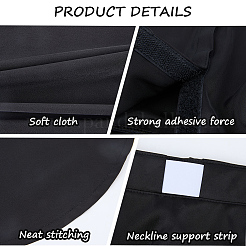 2 шт. полиэстеровый воротник для рубашки&nbsp;AJEW-CN0005-14