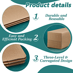 Шкатулки из гофрированного картона CON-WH0092-59