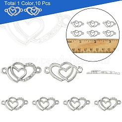 10 шт. сплав кристаллов стразов звенья/соединители&nbsp;ALRI-FS0001-02P