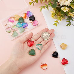 24 шт. подвески из стекла GLAA-CA0001-51