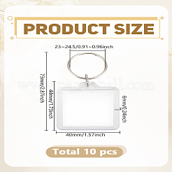 10 комплект акриловых брелоков&nbsp;KEYC-LP0001-02