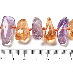 Природные Аметрин бисер нитей G-C179-C01-01