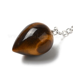 Природные биолокационные маятники тигровый глаз&nbsp;G-R492-01S-04