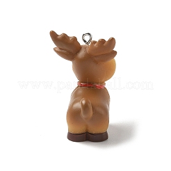 Подвески из непрозрачной смолы на рождественскую тематику&nbsp;RESI-I336-01P-03