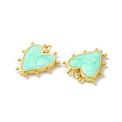 Подвески из латуни с эмалью в стойку&nbsp;KK-D074-03G-06