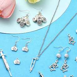 40шт 8 стиля подвески из сплава в тибетском стиле&nbsp;TIBEP-YW0001-86