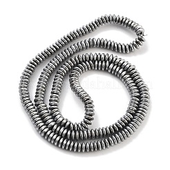 Гальванические нити из синтетических немагнитных гематитовых бусин&nbsp;G-P545-A01-01