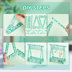 Прозрачная акриловая подставка для сережек EDIS-HY0001-03A