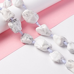 Природные Говлит бисер нитей G-B024-07