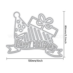 Трафареты для резки углеродистой стали на день рождения&nbsp;DIY-WH0170-054