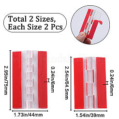 4шт 2 стиля акриловая самоклеящаяся петля FIND-GF0005-55