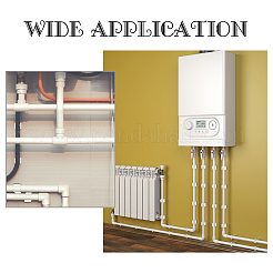 Зажим для вешалок из пластиковой трубы из пвх&nbsp;FIND-WH0113-01