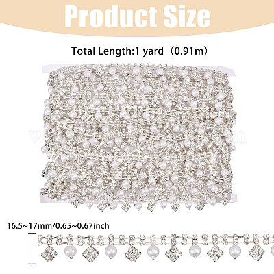 Железо горный хрусталь чашка цепи&nbsp;DIY-GL0005-70-1