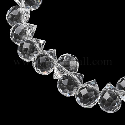 Прозрачные стеклянные бусины GLAA-Z017-01P-1