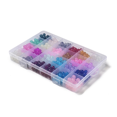 Круглые стеклянные бусины своими руками DIY-Z025-01A-1