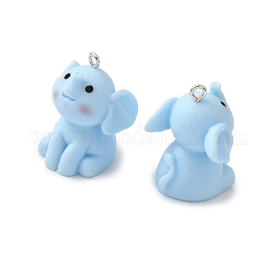 Подвески из непрозрачной смолы RESI-C060-01-1