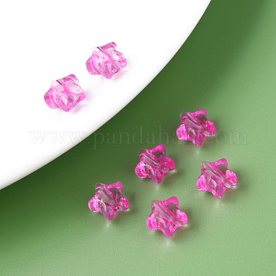 Прозрачные акриловые бусины MACR-S373-45-B11-1