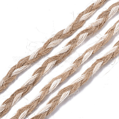 Плетеная лента из мешковины&nbsp;OCOR-TAC0009-03-1