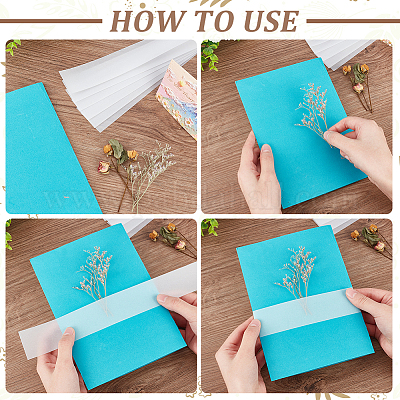 Полупрозрачная калька DIY-WH0430-427-1