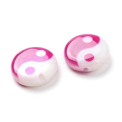 Набивные бусины из натуральных пресноводных раковин SHEL-R129-07A-04-1