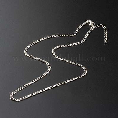 Не тускнеющие ожерелья из нержавеющей стали 304 Figaro NJEW-JN03556-1