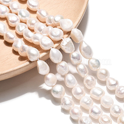 Нити из натурального культивированного пресноводного жемчуга PEAR-N028-06-1